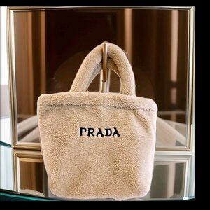 PRADA Teddy Mini Novelty Tote Handbag